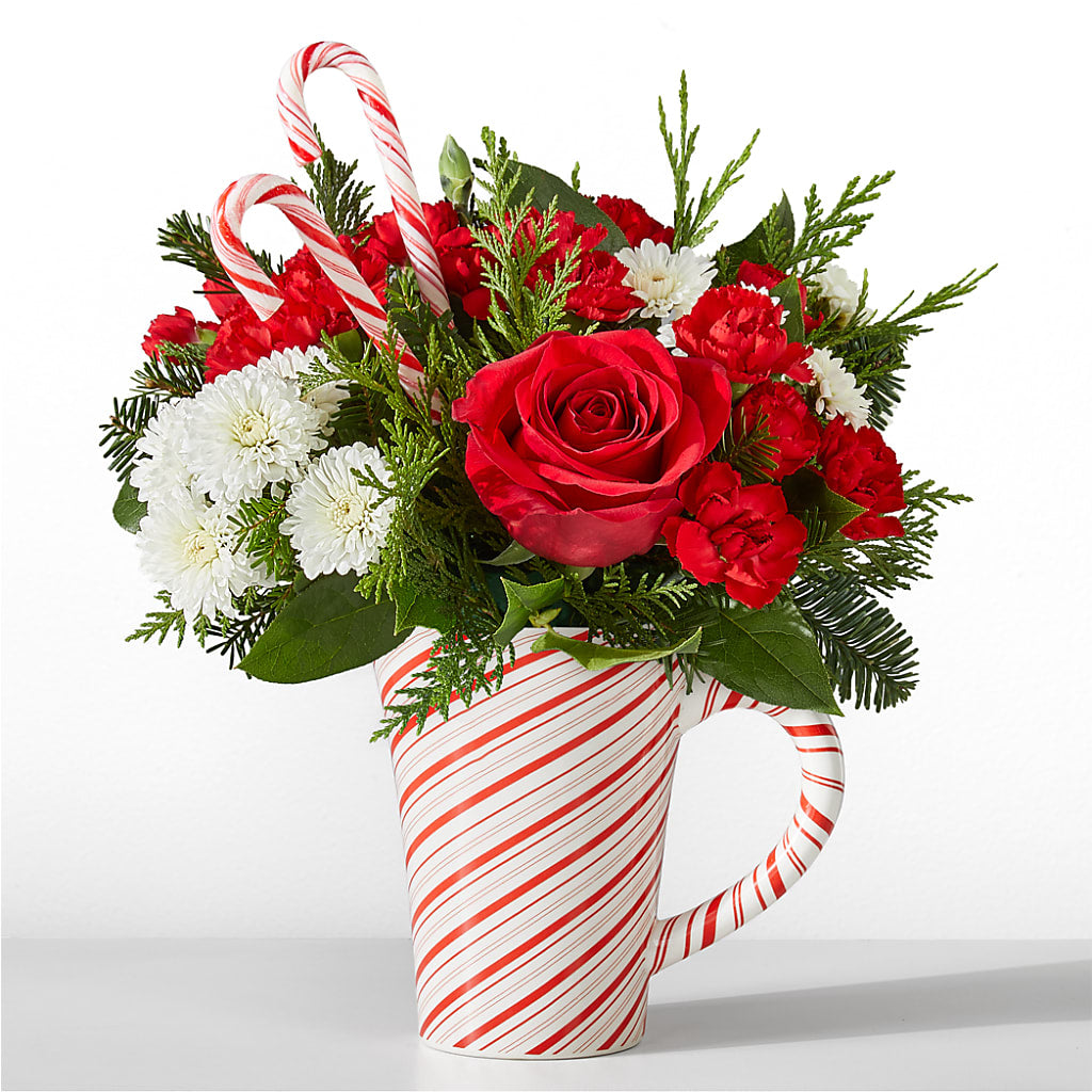 Peppermint Swirl Mug – Blossoms In Studio Of Flowers, Forest MS