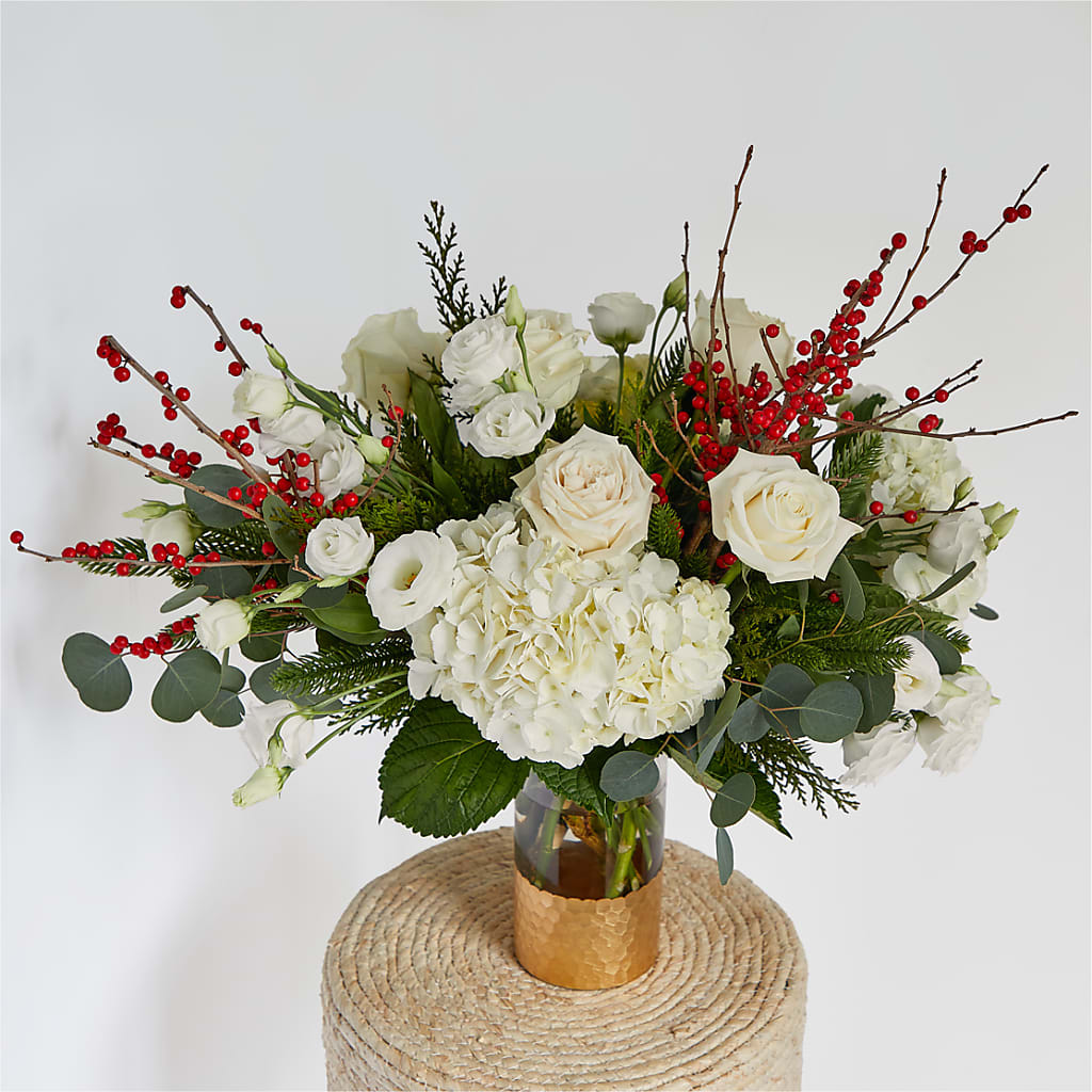Frosted Windows Bouquet – Blossoms In Studio Of Flowers, Forest MS