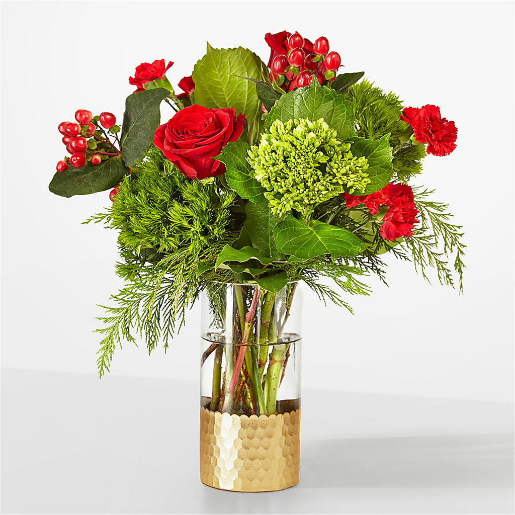 Plaid Throw Bouquet – Blossoms In Studio Of Flowers, Forest MS