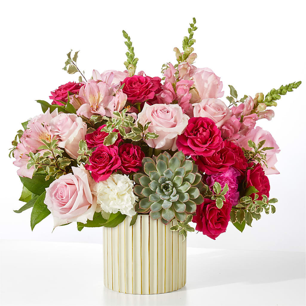 Magenta Musings Bouquet – Blossoms In Studio Of Flowers, Forest MS