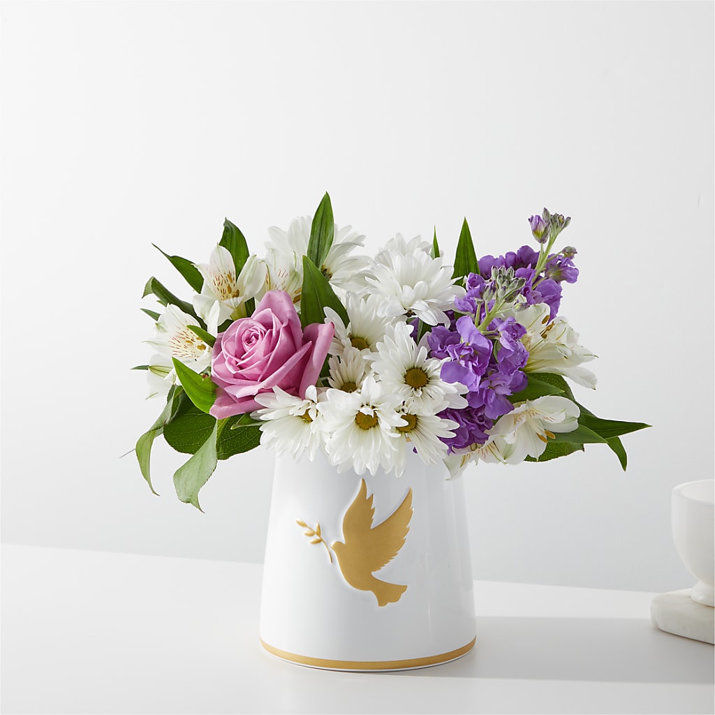 Garden of Peace Bouquet – Blossoms In Studio Of Flowers, Forest MS