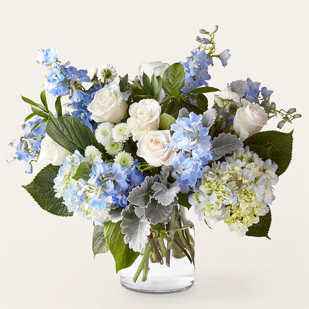 Clear Skies Bouquet – Blossoms In Studio Of Flowers, Forest MS