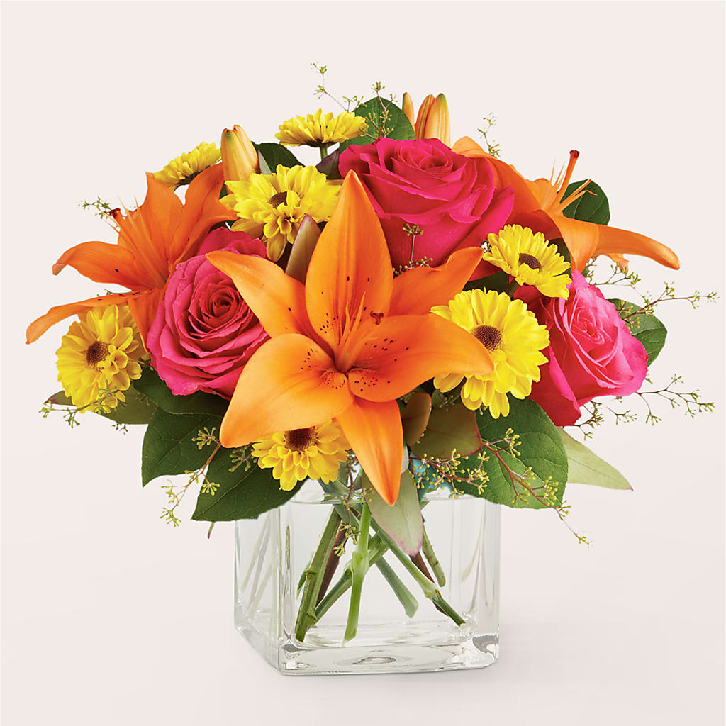 Neon Lights Bouquet – Blossoms In Studio Of Flowers, Forest MS