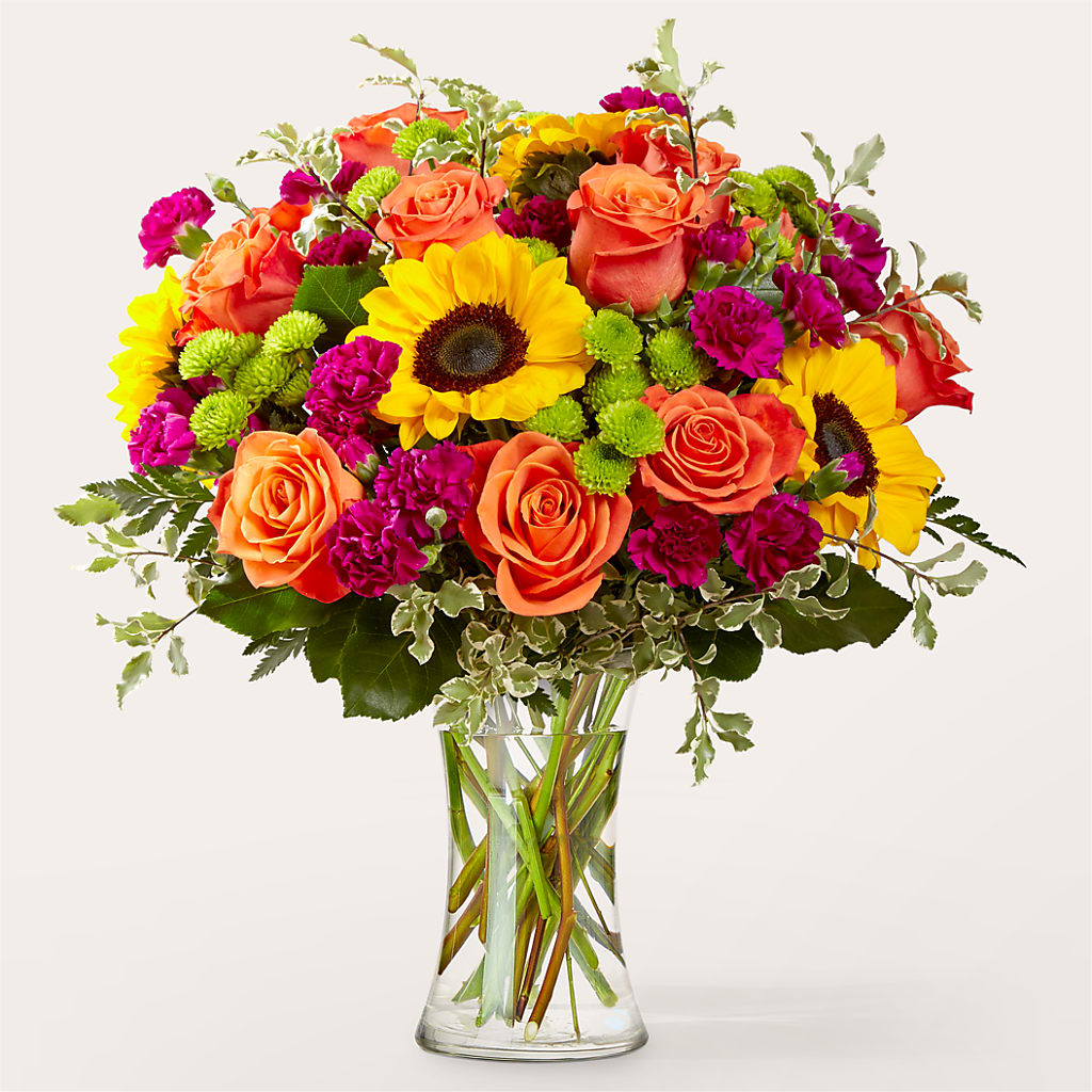 Warmth & Light Bouquet – Blossoms In Studio Of Flowers, Forest MS