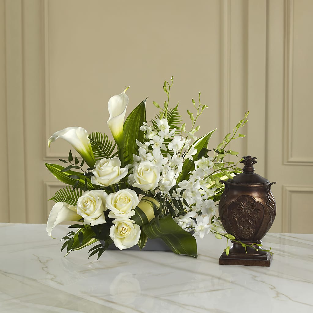 At Peace Arrangement – Blossoms In Studio Of Flowers, Forest MS