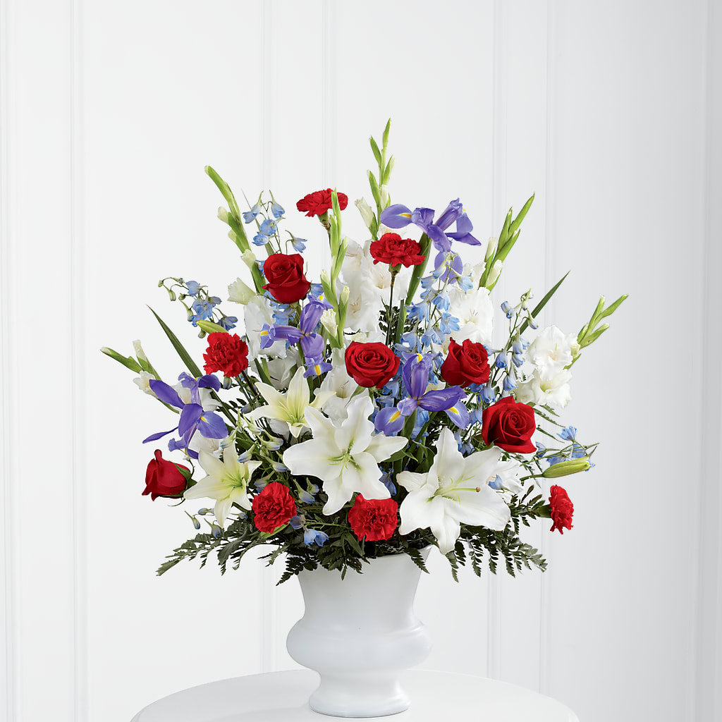 Gratitude Arrangement – Blossoms In Studio Of Flowers, Forest MS