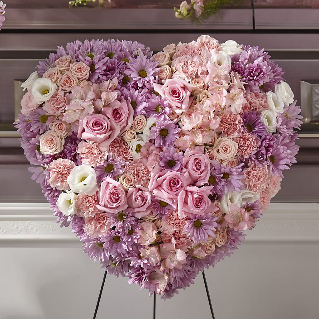Heaven's Light Heart – Blossoms In Studio Of Flowers, Forest MS