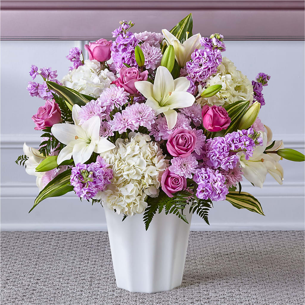 Heaven Sent Floor Basket – Blossoms In Studio Of Flowers, Forest MS