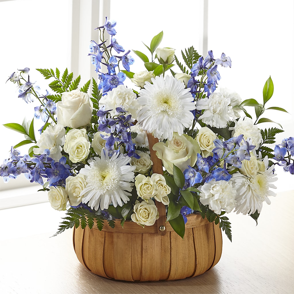 Harmony & Grace Basket – Blossoms In Studio Of Flowers, Forest MS
