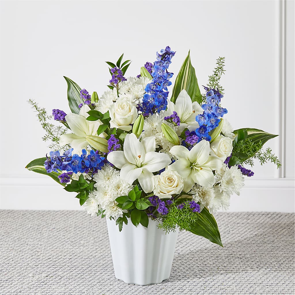 Take Comfort Floor Basket – Blossoms In Studio Of Flowers, Forest MS