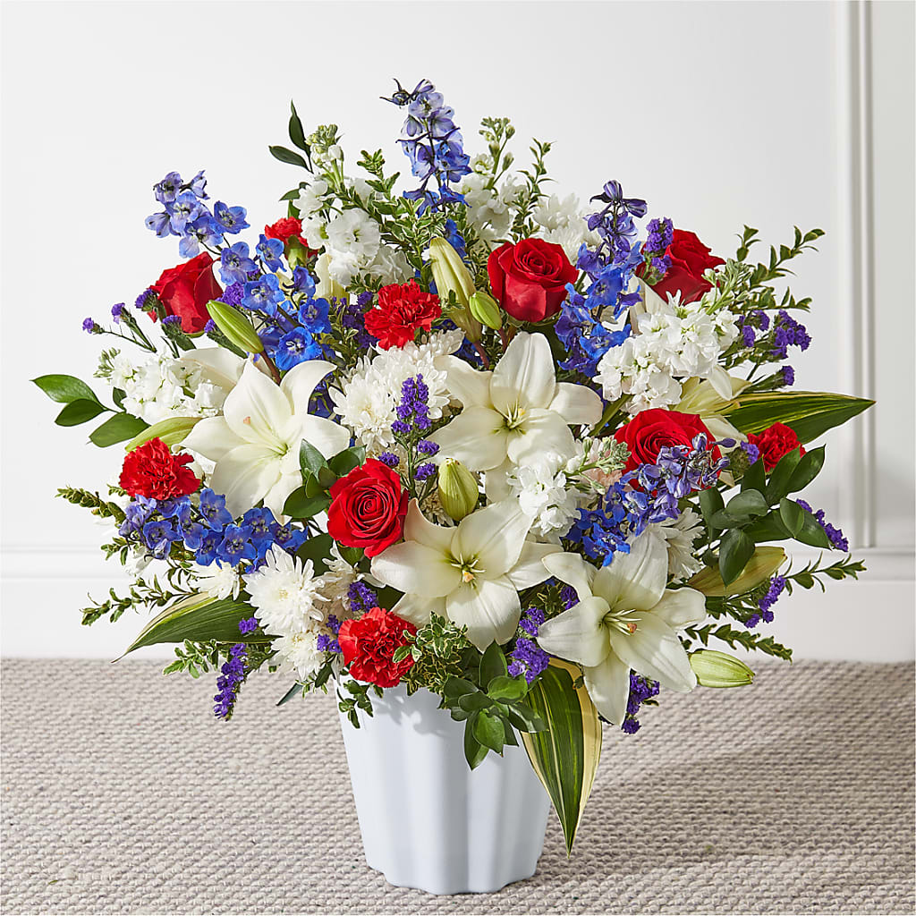Consoled Floor Basket – Blossoms In Studio Of Flowers, Forest MS
