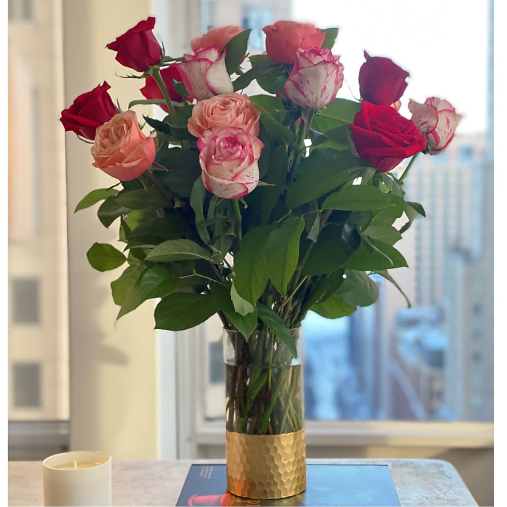 Ever After Rose Bouquet – Blossoms In Studio Of Flowers, Forest MS