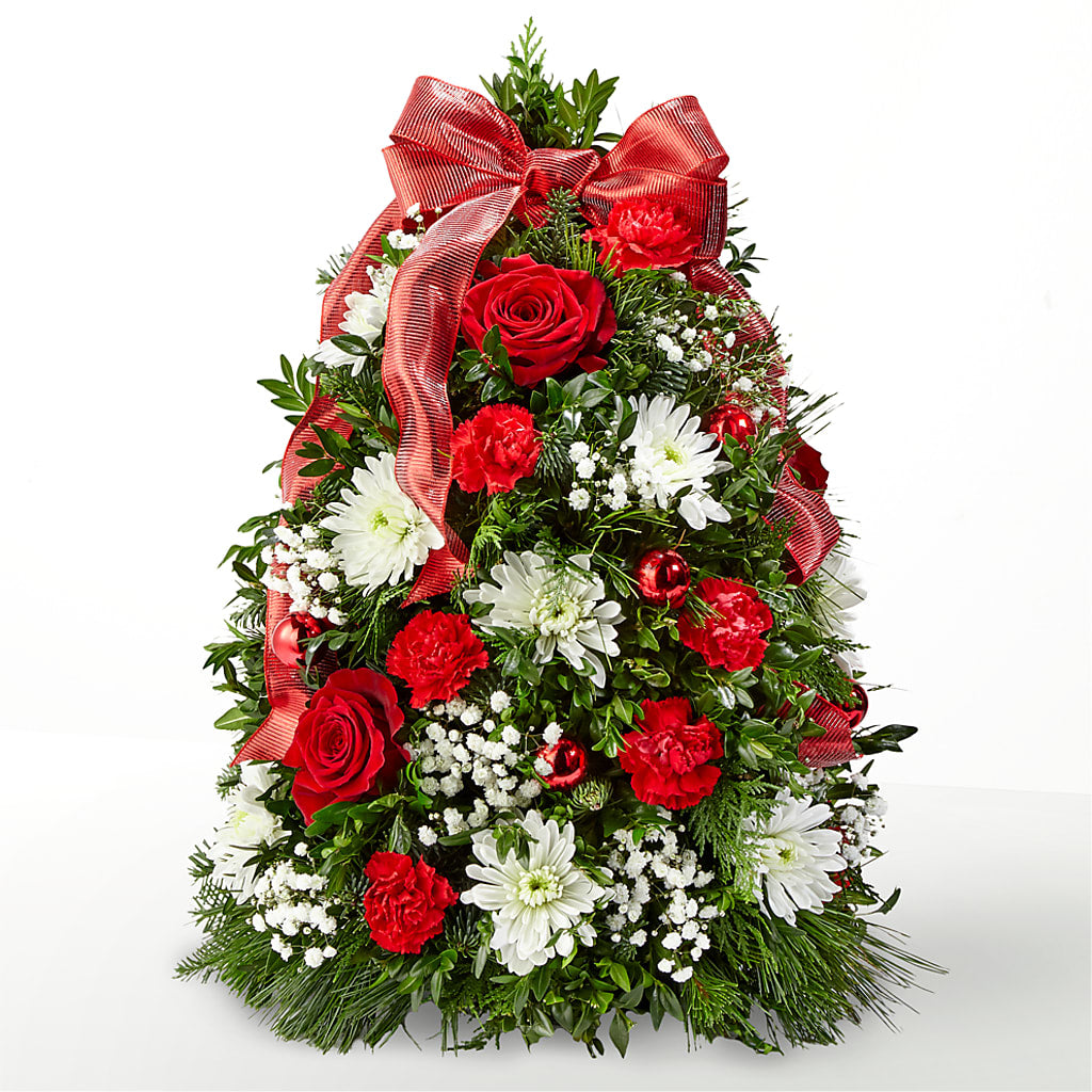 Make It Merry Tree – Blossoms In Studio Of Flowers, Forest MS