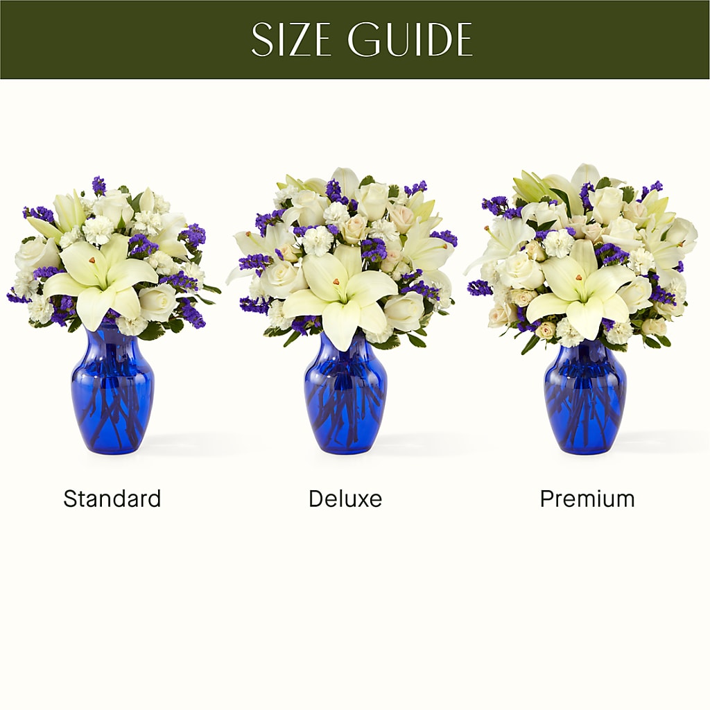Sapphire Rush Bouquet – Blossoms In Studio Of Flowers, Forest MS