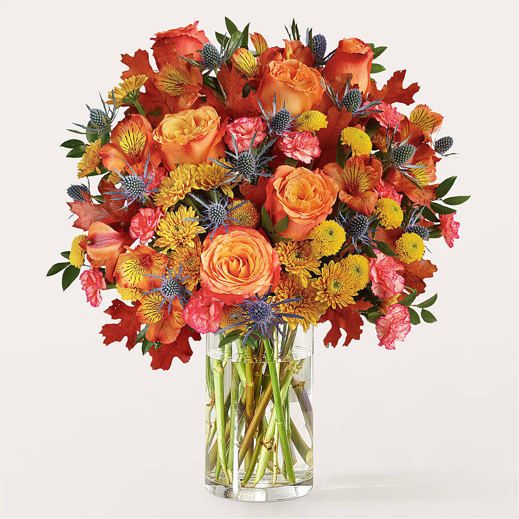 Winds of Autumn Bouquet – Blossoms In Studio Of Flowers, Forest MS