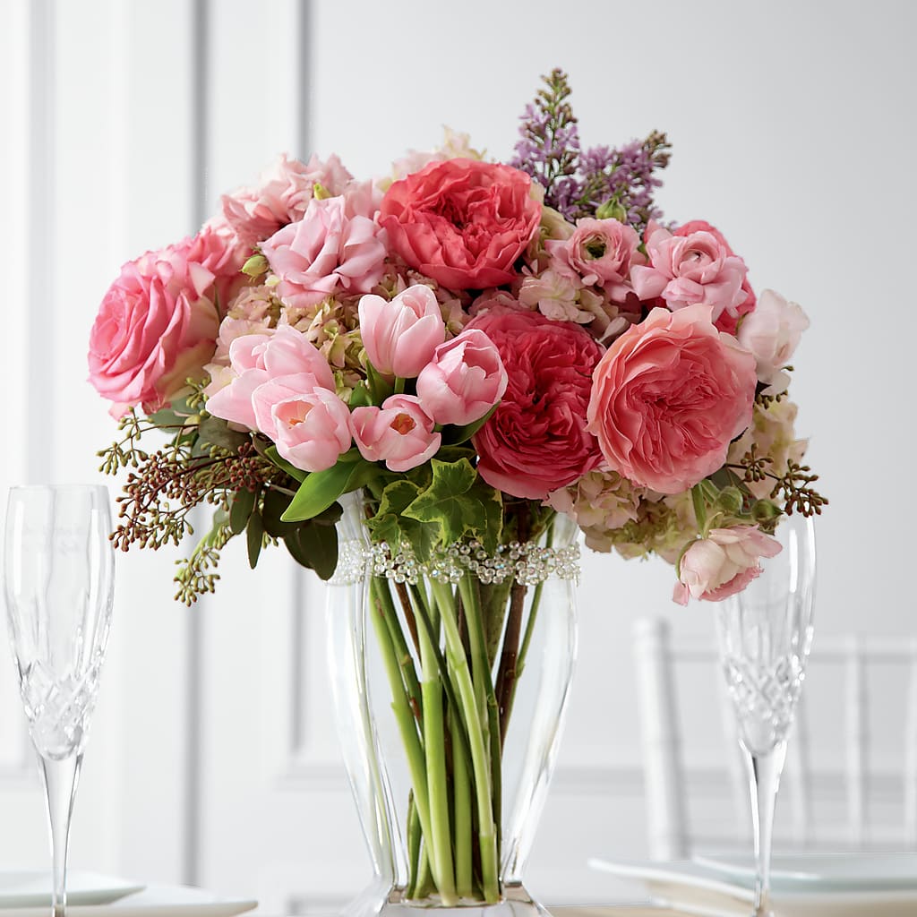 Abundant Array Arrangement – Blossoms In Studio Of Flowers, Forest MS