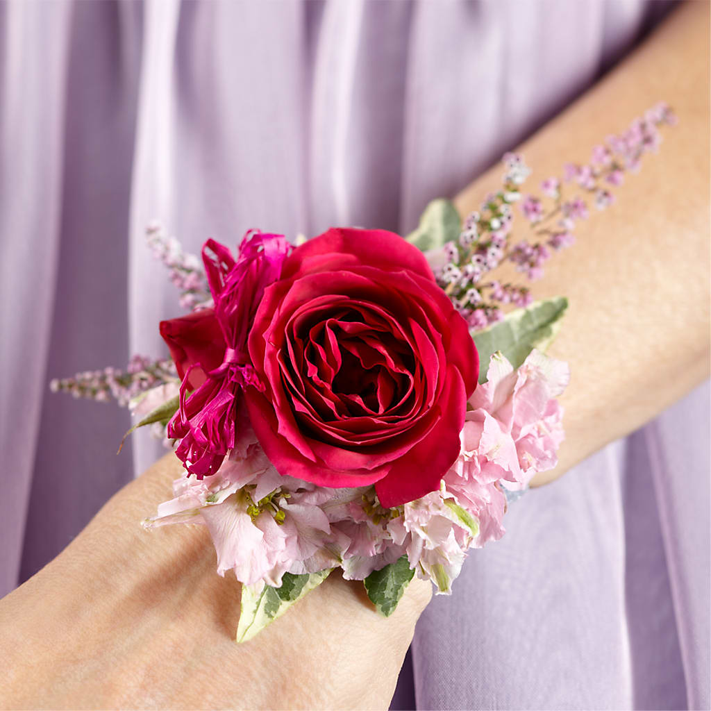 Rose Charm Corsage – Blossoms In Studio Of Flowers, Forest MS