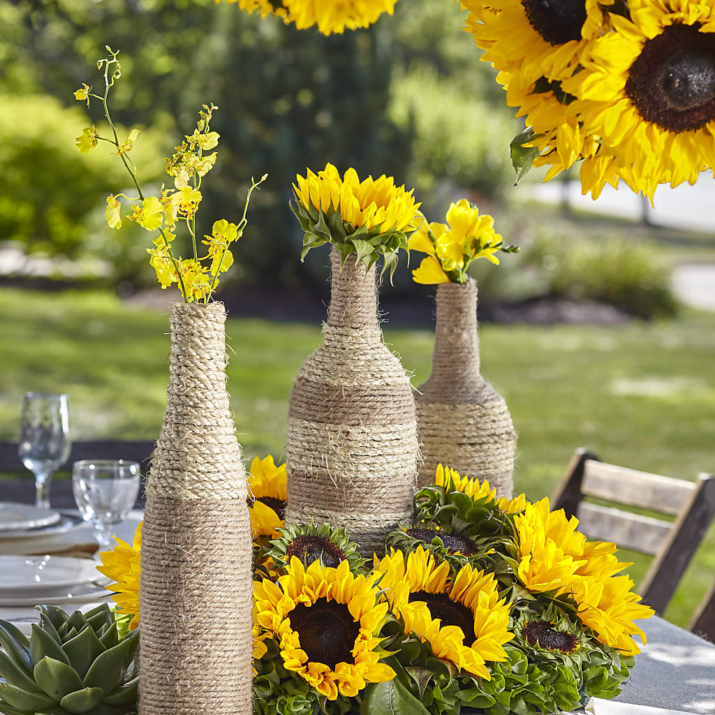 Sublime Garden Centerpiece – Blossoms In Studio Of Flowers, Forest MS