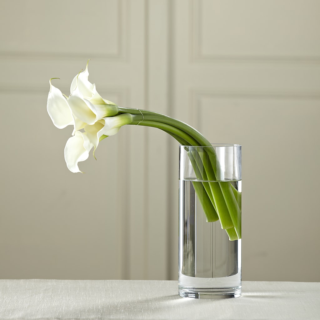 White Calla Bouquet – Blossoms In Studio Of Flowers, Forest MS