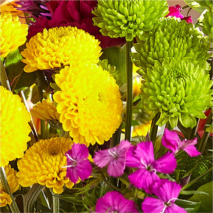 Bold & Bright – A Florist Original –  Blossoms In Studio Of Flowers, Forest MS