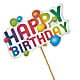 Happy Birthday Pick –  Blossoms In Studio Of Flowers, Forest MS