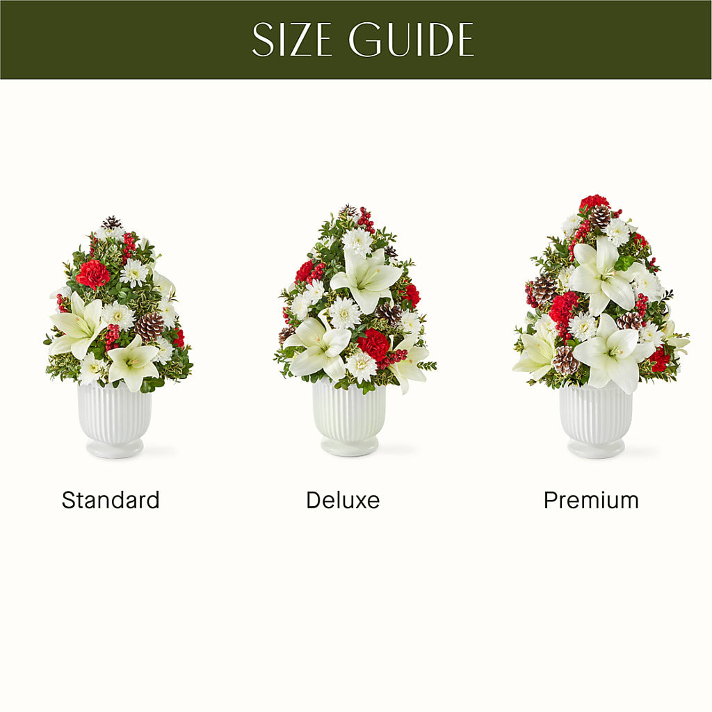 Festive Moments Tree –  Blossoms In Studio Of Flowers, Forest MS