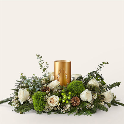 Chestnuts Roasting Centerpiece –  Blossoms In Studio Of Flowers, Forest MS