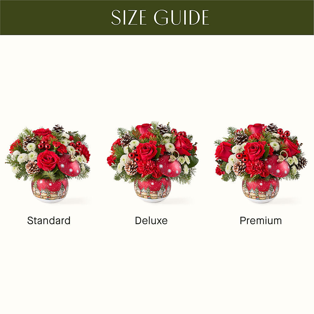 Christmas Carols Ornament –  Blossoms In Studio Of Flowers, Forest MS