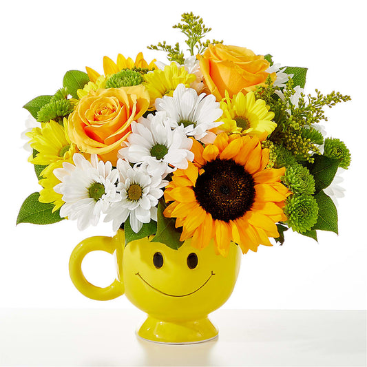Be Happy Bouquet –  Blossoms In Studio Of Flowers, Forest MS