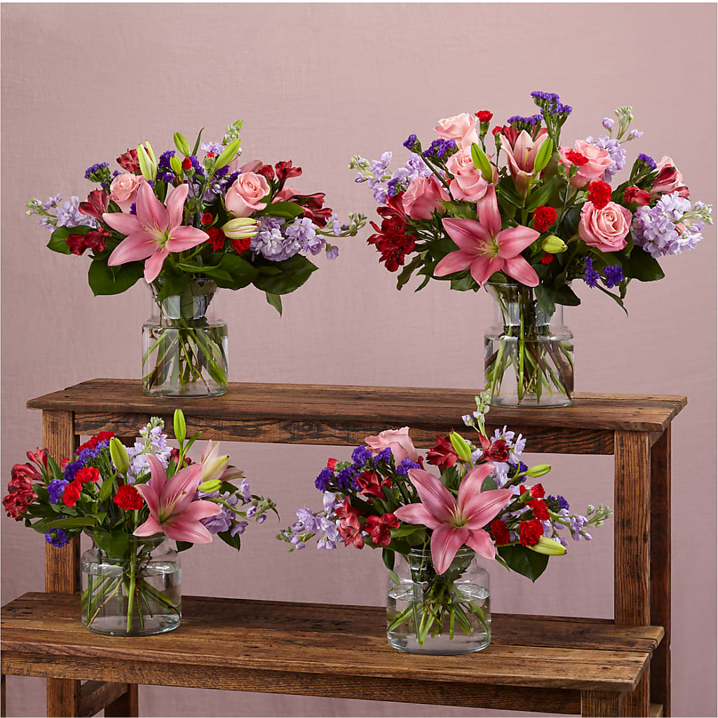 Romantique Bouquet –  Blossoms In Studio Of Flowers, Forest MS