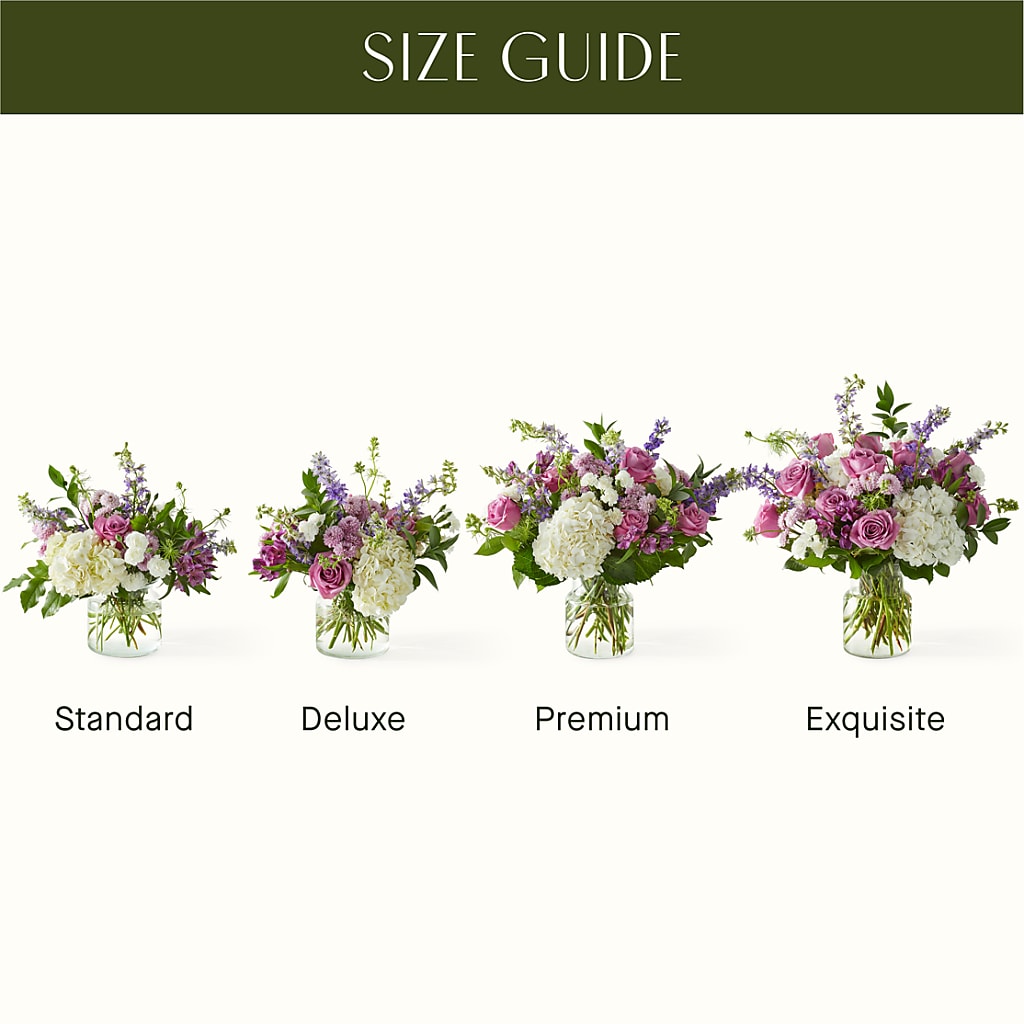 Violet Caress Bouquet –  Blossoms In Studio Of Flowers, Forest MS