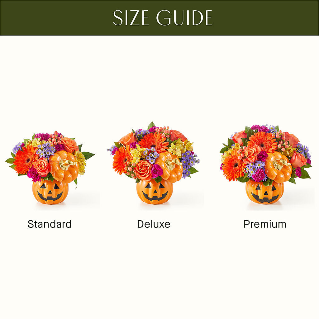 Tricks & Treats Pumpkin –  Blossoms In Studio Of Flowers, Forest MS