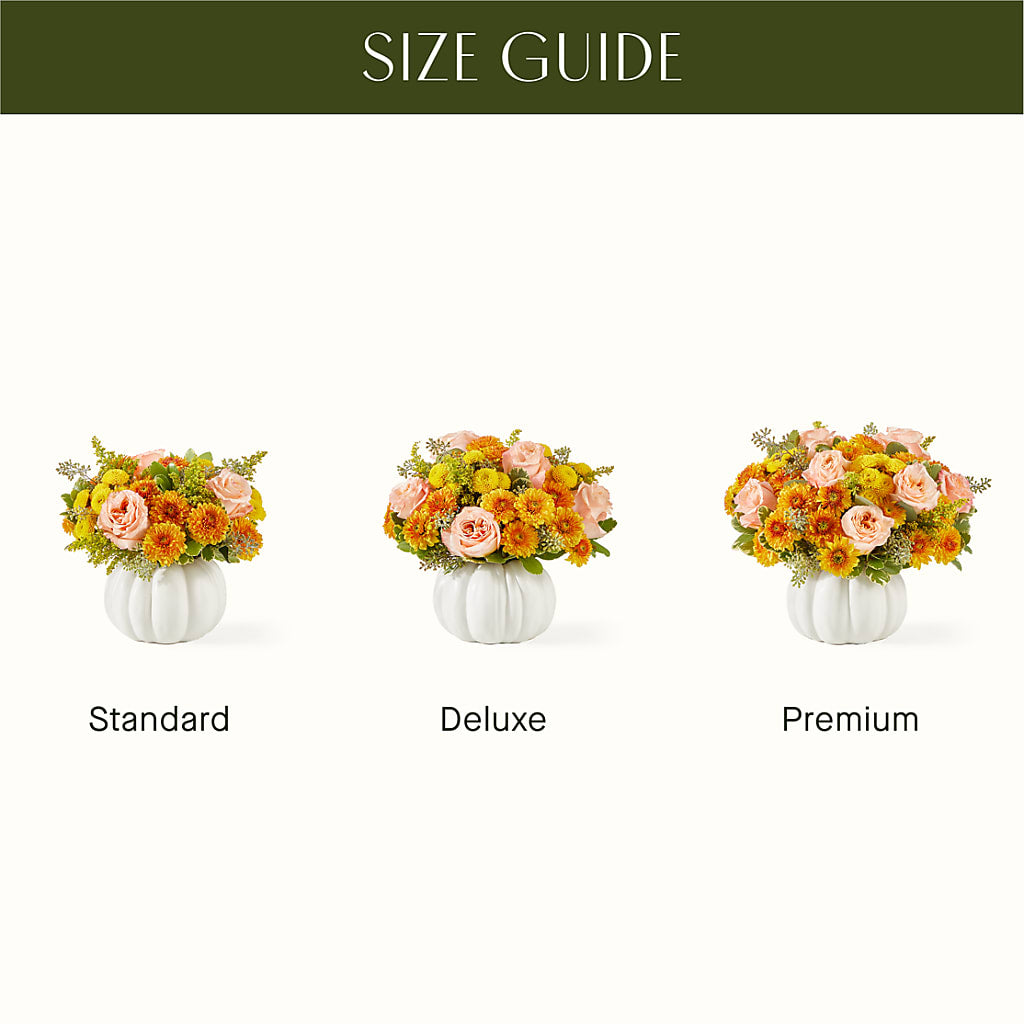 Peachy Pumpkin –  Blossoms In Studio Of Flowers, Forest MS
