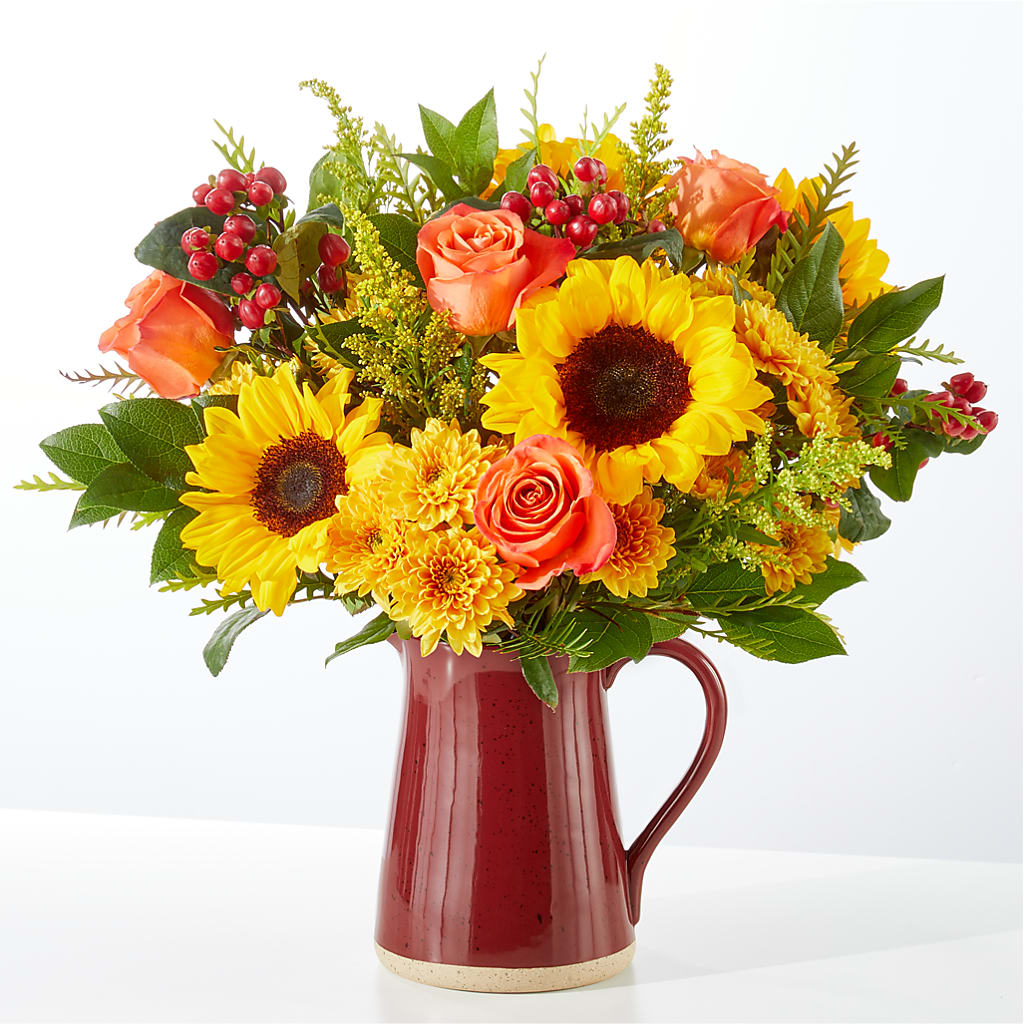 Scents of Autumn Bouquet –  Blossoms In Studio Of Flowers, Forest MS