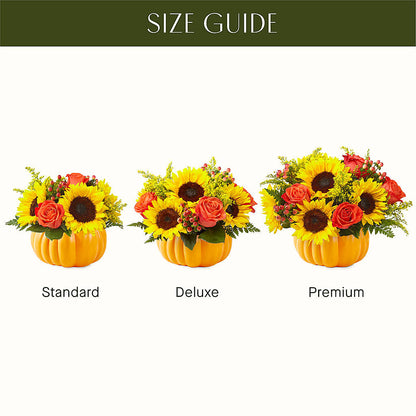 Pick of the Patch Pumpkin Bouquet –  Blossoms In Studio Of Flowers, Forest MS