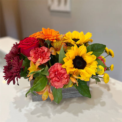 Autumn Orchard Bouquet –  Blossoms In Studio Of Flowers, Forest MS