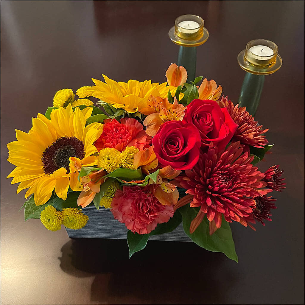 Autumn Orchard Bouquet –  Blossoms In Studio Of Flowers, Forest MS