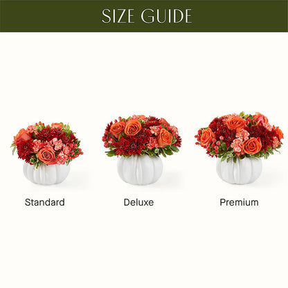 Autumn Air Pumpkin Bouquet –  Blossoms In Studio Of Flowers, Forest MS