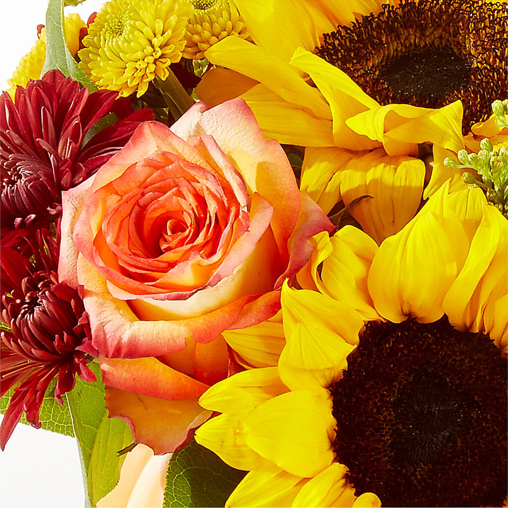 Golden Gourd Pumpkin Bouquet –  Blossoms In Studio Of Flowers, Forest MS