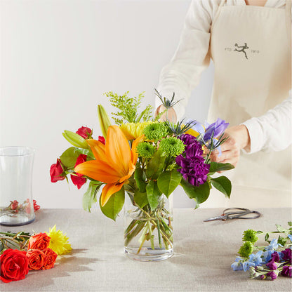 Summer Spectra - A Florist Original –  Blossoms In Studio Of Flowers, Forest MS