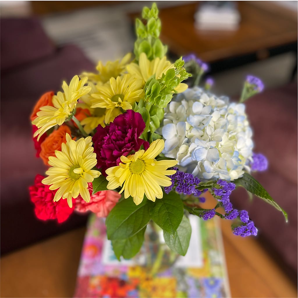 Summer Spectra - A Florist Original –  Blossoms In Studio Of Flowers, Forest MS