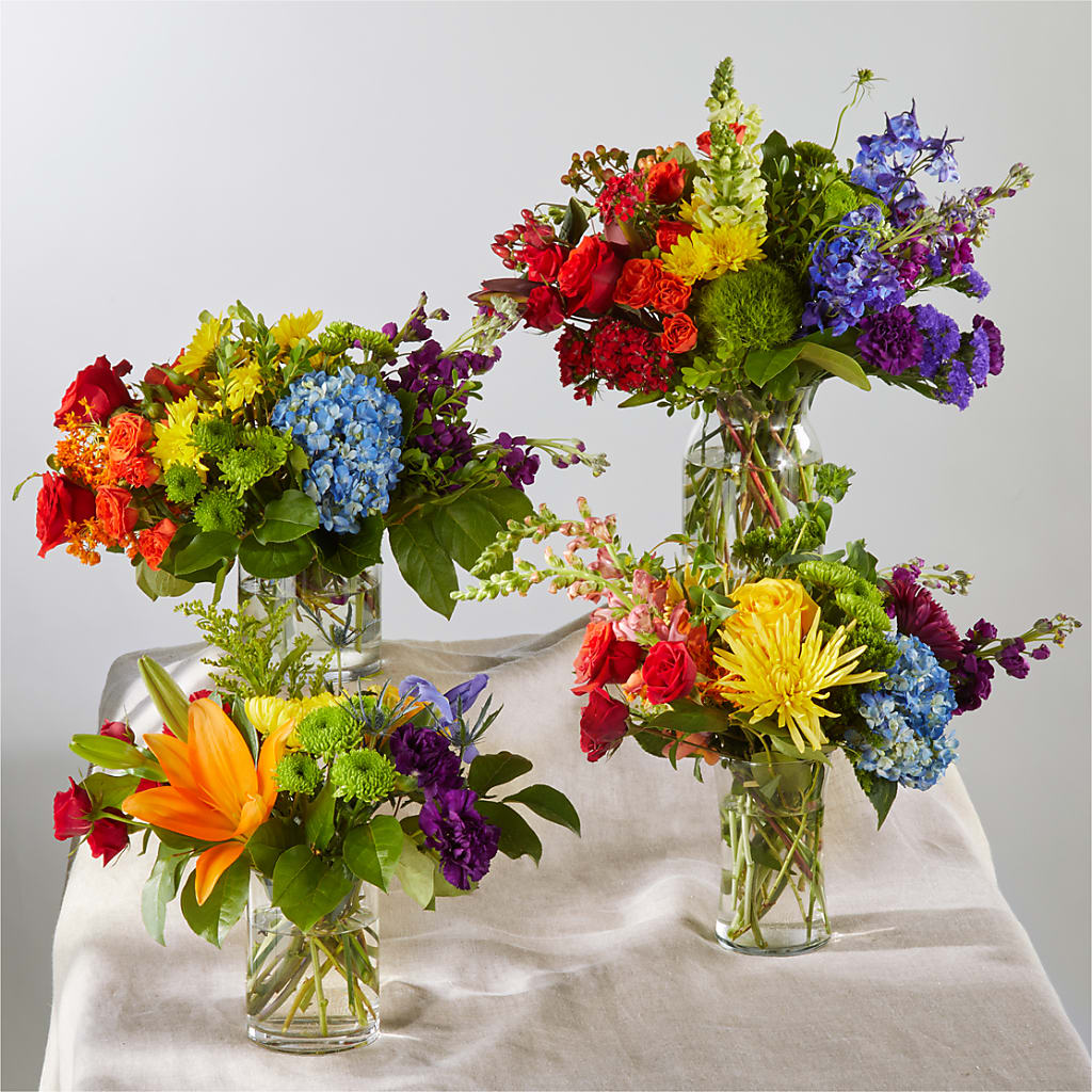 Summer Spectra - A Florist Original –  Blossoms In Studio Of Flowers, Forest MS
