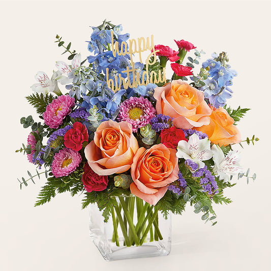 Birthday Bash Bouquet –  Blossoms In Studio Of Flowers, Forest MS
