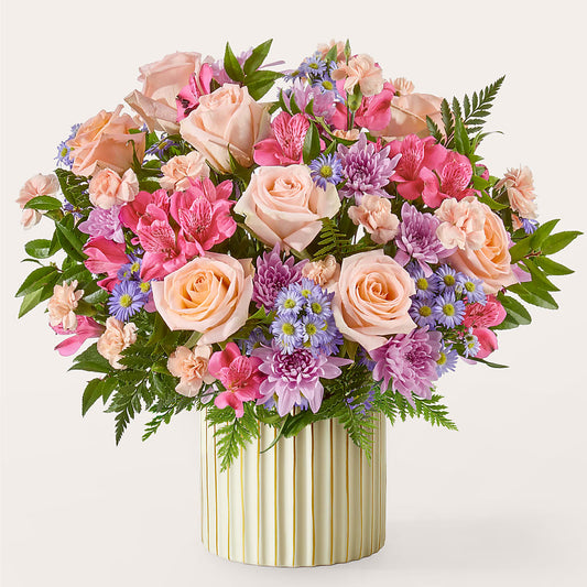 Sunset Serenade Bouquet –  Blossoms In Studio Of Flowers, Forest MS