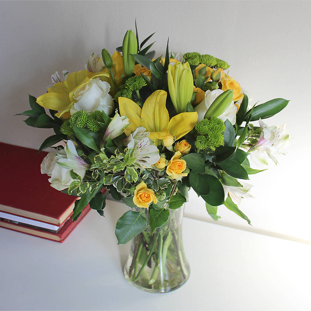 Hope & Serenity Bouquet –  Blossoms In Studio Of Flowers, Forest MS