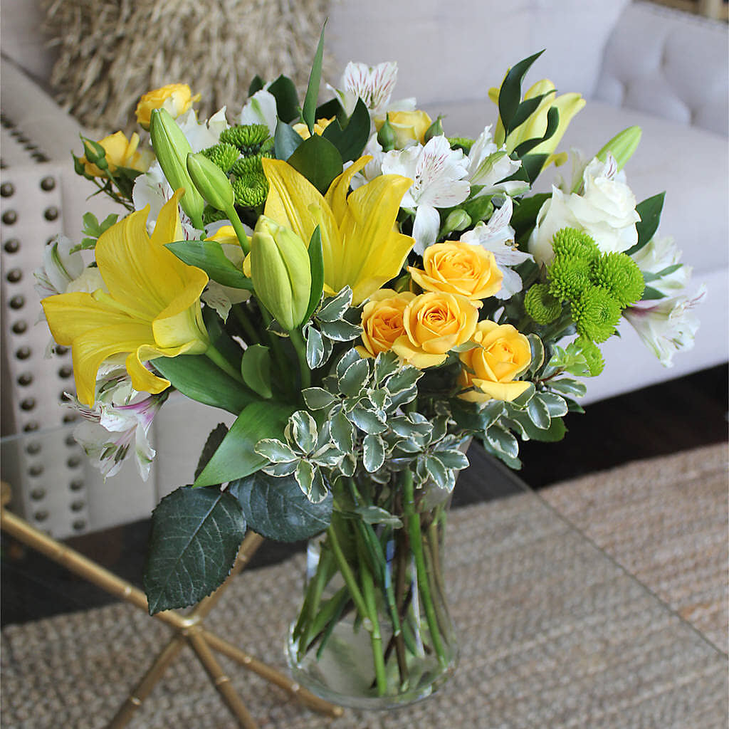 Hope & Serenity Bouquet –  Blossoms In Studio Of Flowers, Forest MS