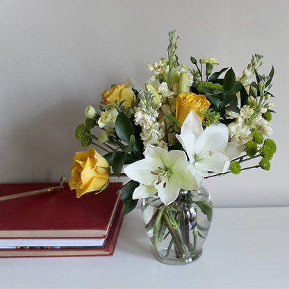 Hope & Serenity Bouquet –  Blossoms In Studio Of Flowers, Forest MS