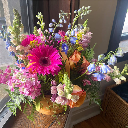 Garden of Life Basket –  Blossoms In Studio Of Flowers, Forest MS
