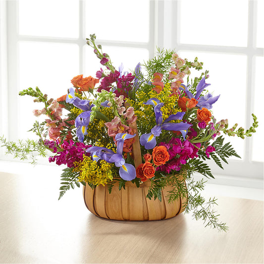 Garden of Life Basket – BLOSSOMS IN STUDIO OF FLOWERS, Forest MS