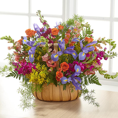 Garden of Life Basket –  Blossoms In Studio Of Flowers, Forest MS